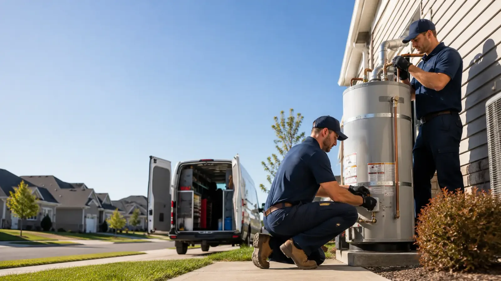 Water Heater Installation in Vining, MN